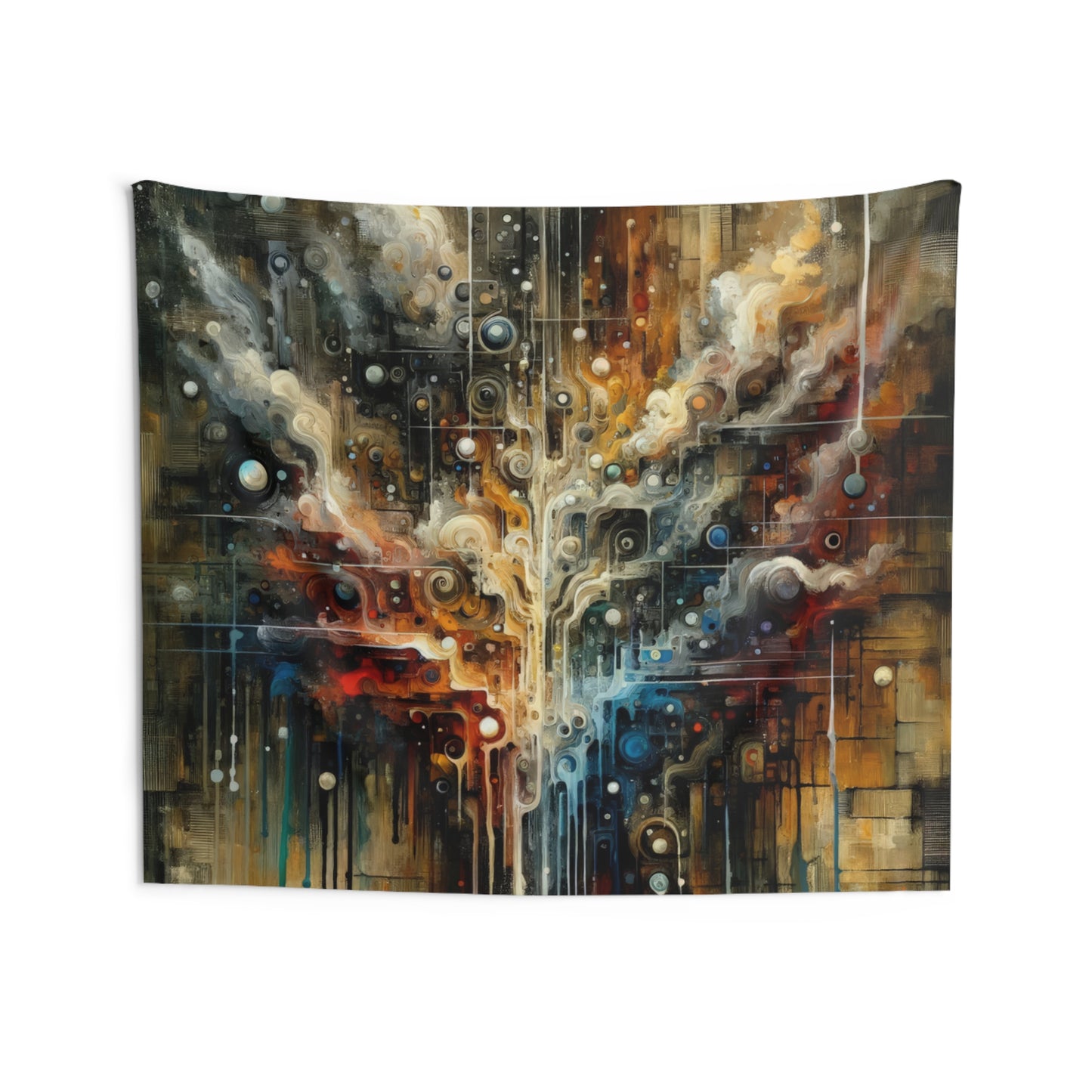 Integral Stewardship Abstract Indoor Wall Tapestries