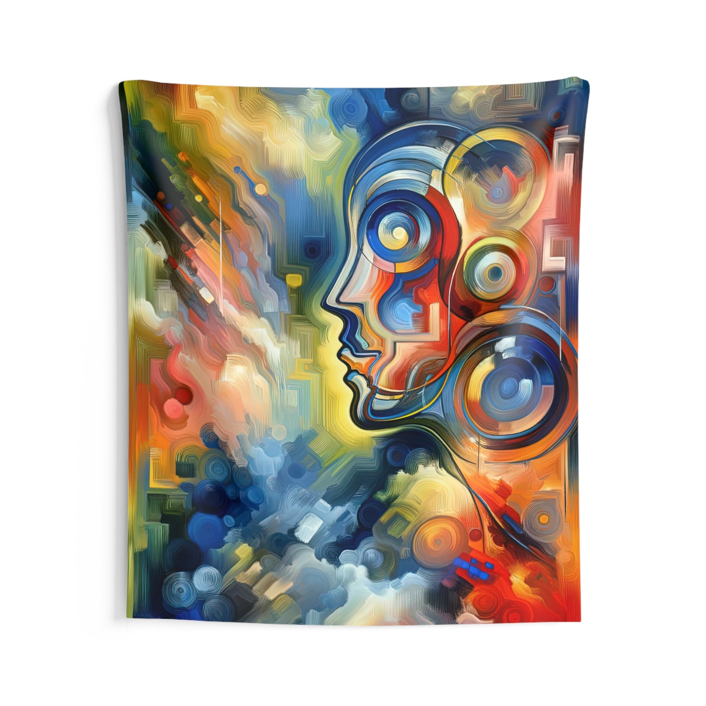 Emotional Perception Abstract Indoor Wall Tapestries