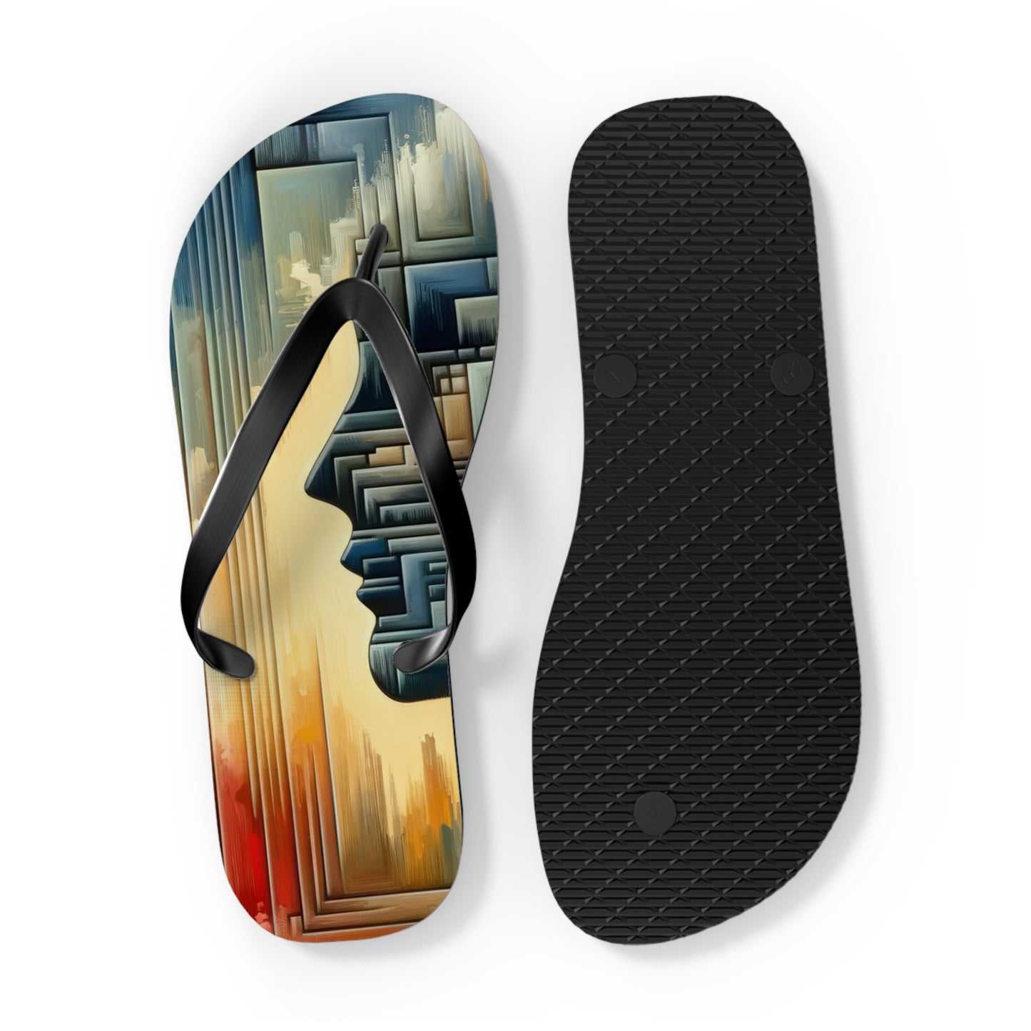 Abstract Geometric Boundaries Flip Flops