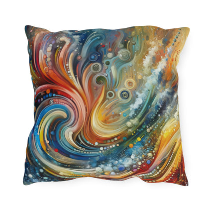 Dynamic Unity Tapestry Outdoor Pillows