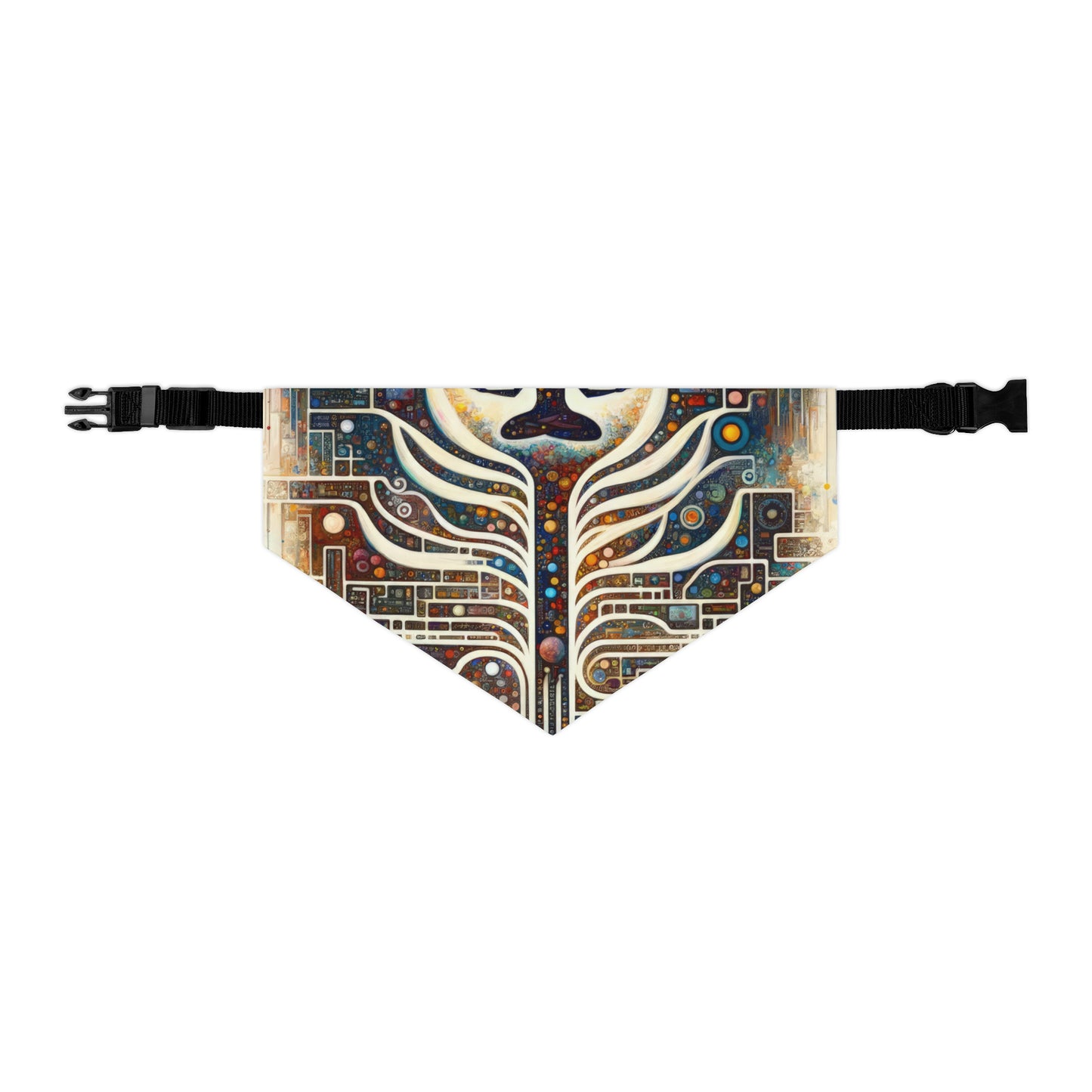 Syncing Silicon Spirituality Pet Bandana Collar