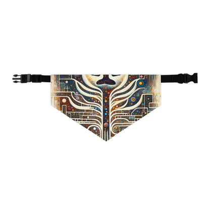 Syncing Silicon Spirituality Pet Bandana Collar