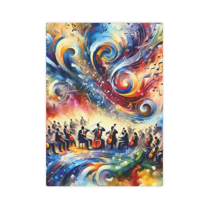 Vibrant Maestro Symphony Canvas Photo Tile