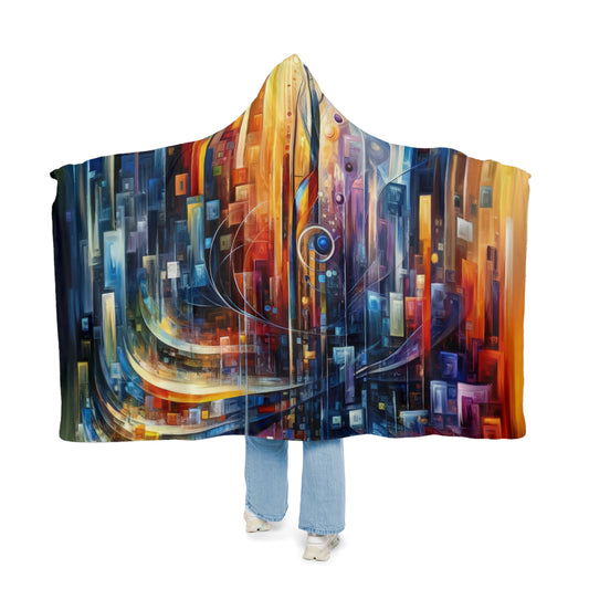 Symphonic Glass Resonance Snuggle Blanket