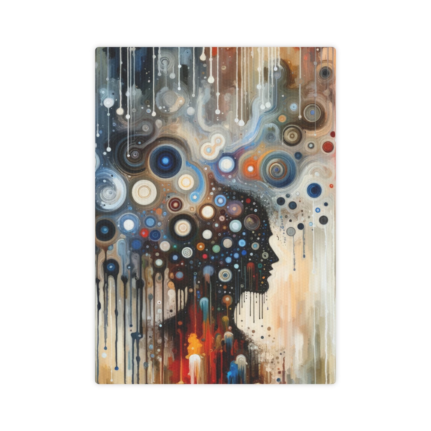 Universal Personal Tachism Canvas Photo Tile