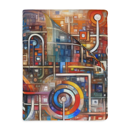 Grandest App Tapestry Velveteen Microfiber Blanket (Two-sided print)