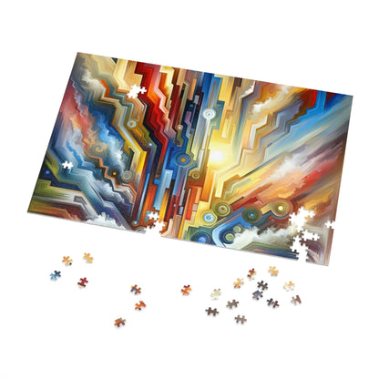 Unity Abstract Vibrancy Jigsaw Puzzle (30, 110, 252, 500,1000-Piece)