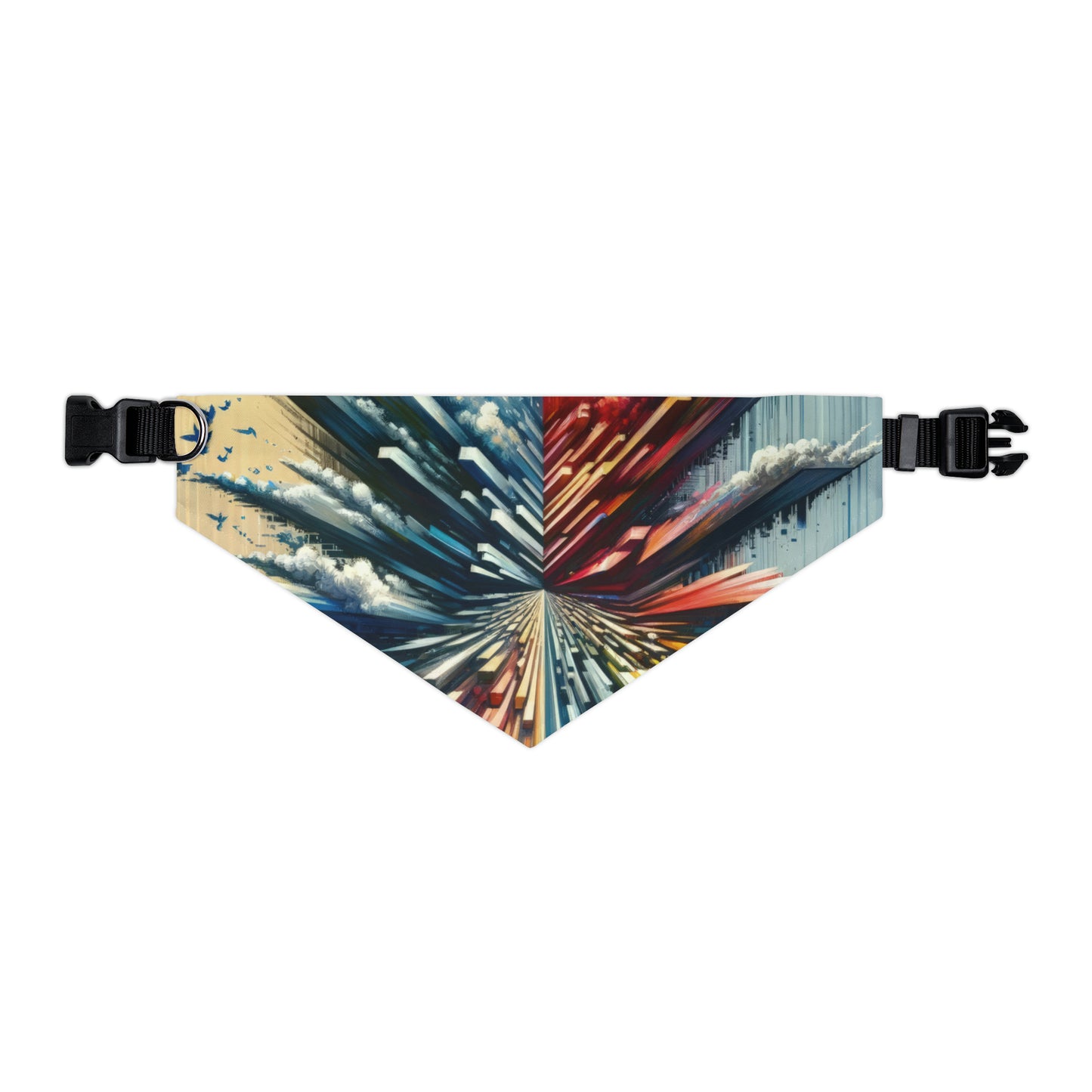 Rapid Perspective Shift Pet Bandana Collar