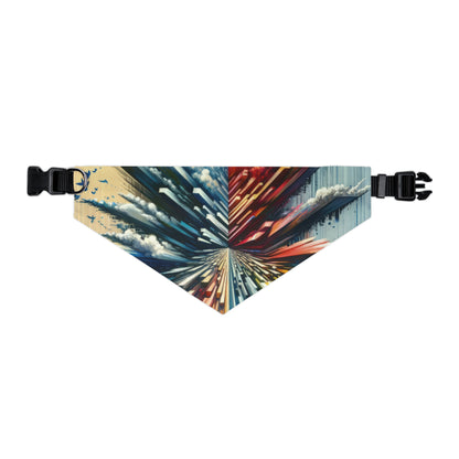 Rapid Perspective Shift Pet Bandana Collar