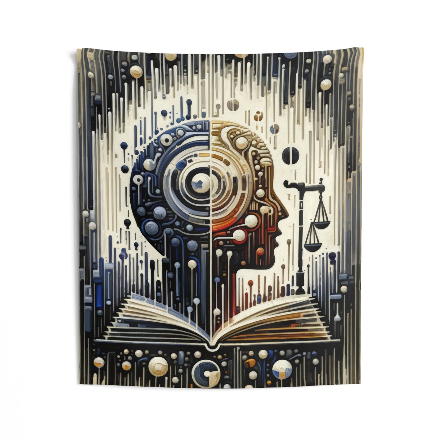 Critique Analytical Deliberation Indoor Wall Tapestries