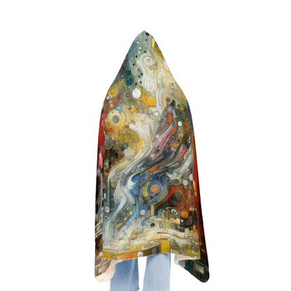 Perception Mosaic Abstract Snuggle Blanket