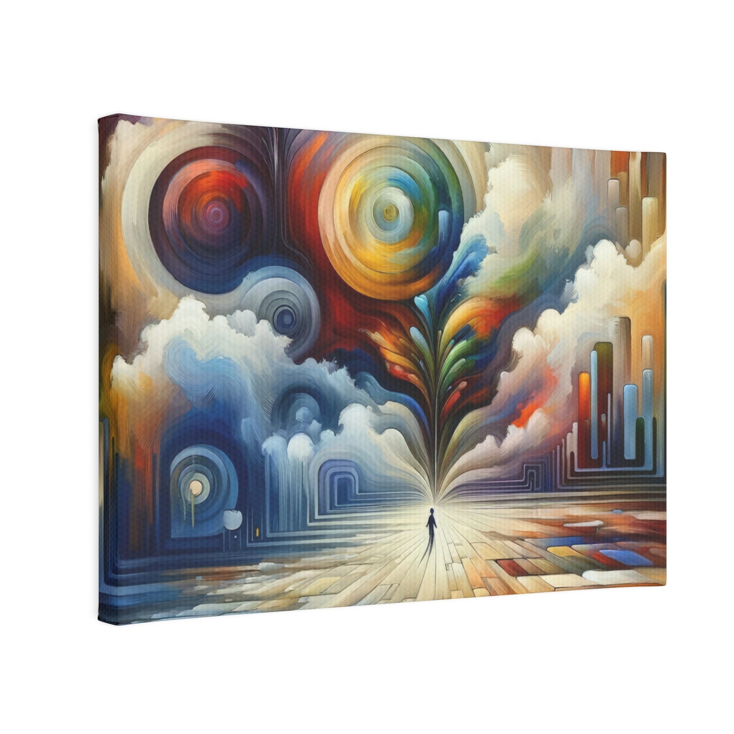 Sensory Thought Awakening Canvas Photo Tile