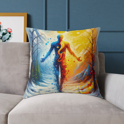 Invincible Summer Discovery Spun Polyester Pillow