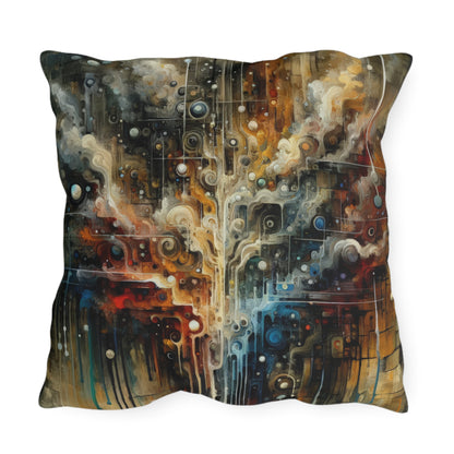 Integral Stewardship Abstract Outdoor Pillows