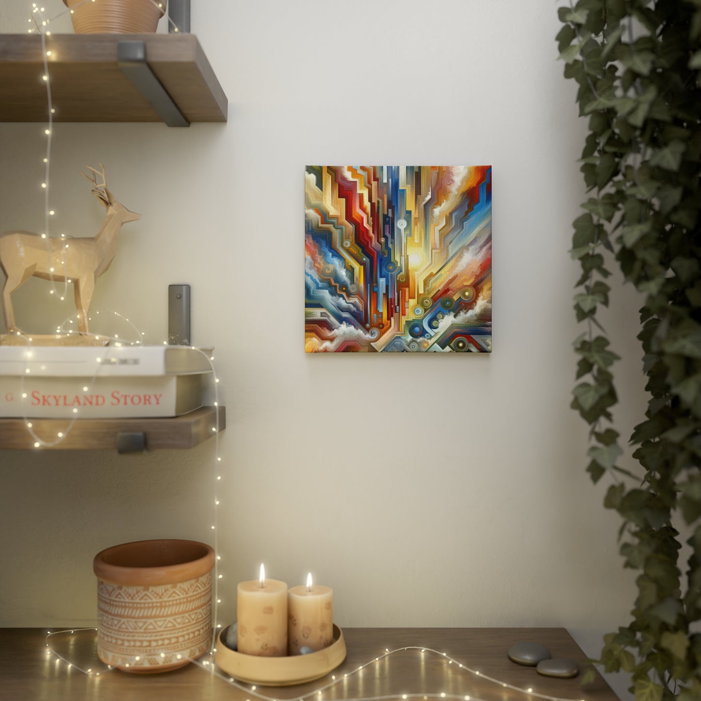 Unity Abstract Vibrancy Canvas Photo Tile