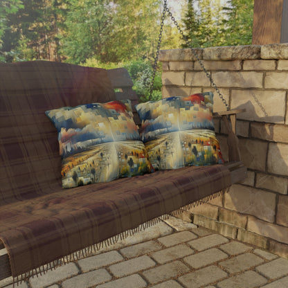 Earnest Gathering Rainwater Outdoor Pillows