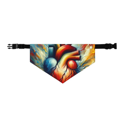 Humanity Heart Unveiled Pet Bandana Collar