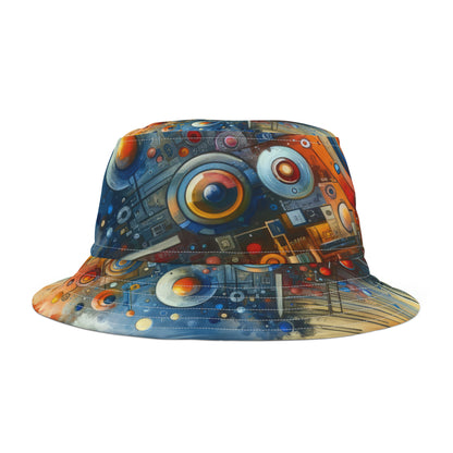 Connected Virtuality Canvas Bucket Hat (AOP)