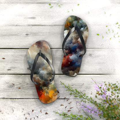 Unspoken Symphony Ethereal Flip Flops