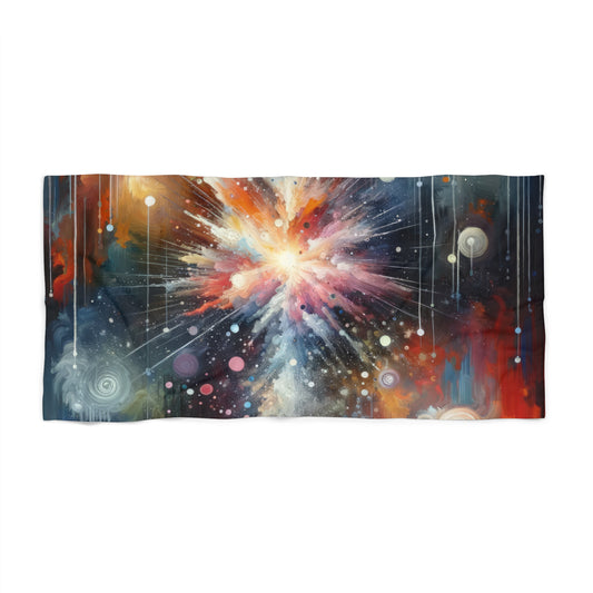 Galactic Mind Clarity Beach Towel