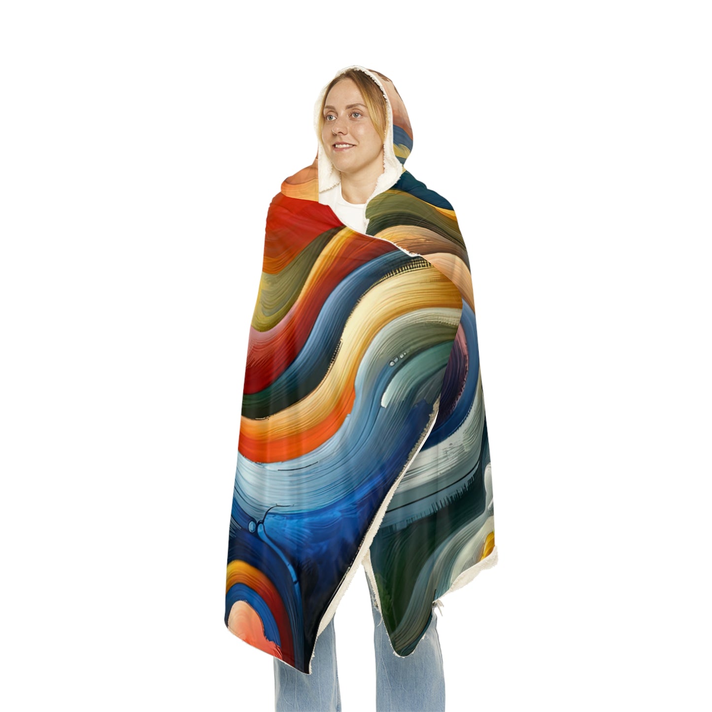 Empathetic Lifeline Abstract Snuggle Blanket