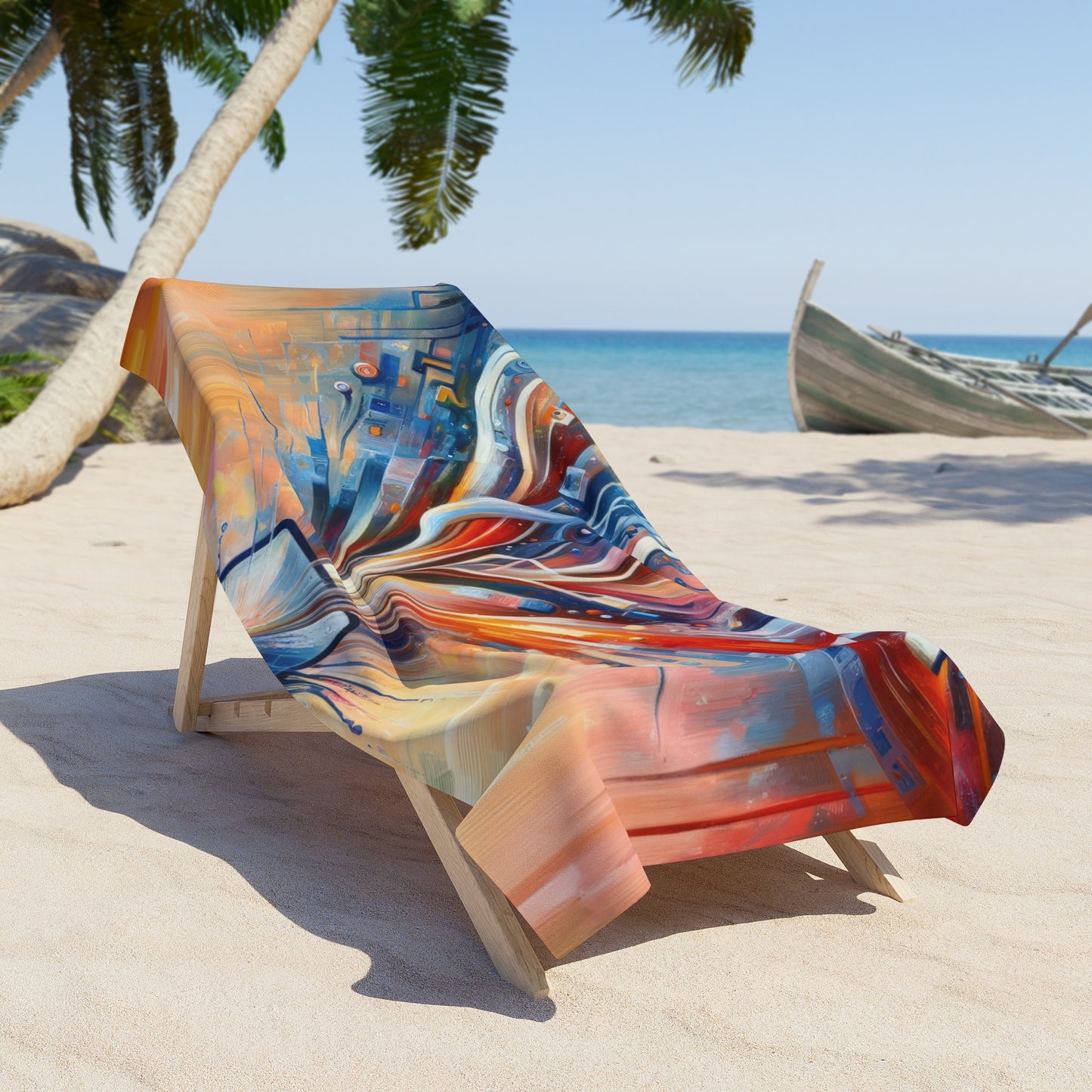 Empowerment Through Technology Beach Towel