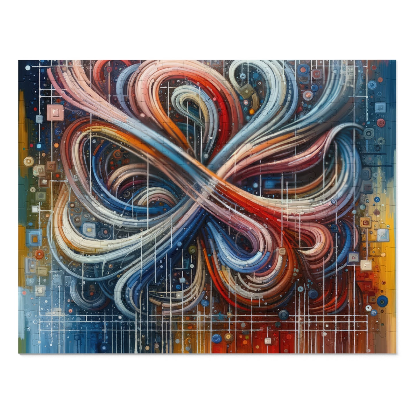 Humanity Tapestry Unification Jigsaw Puzzle (30, 110, 252, 500,1000-Piece)