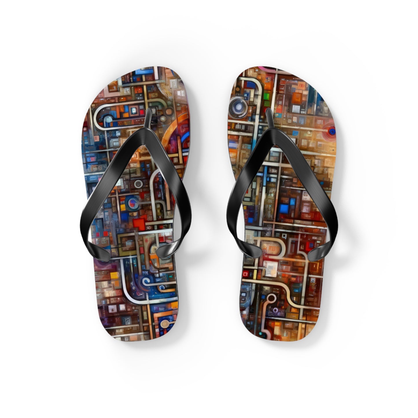 Grandest App Tapestry Flip Flops