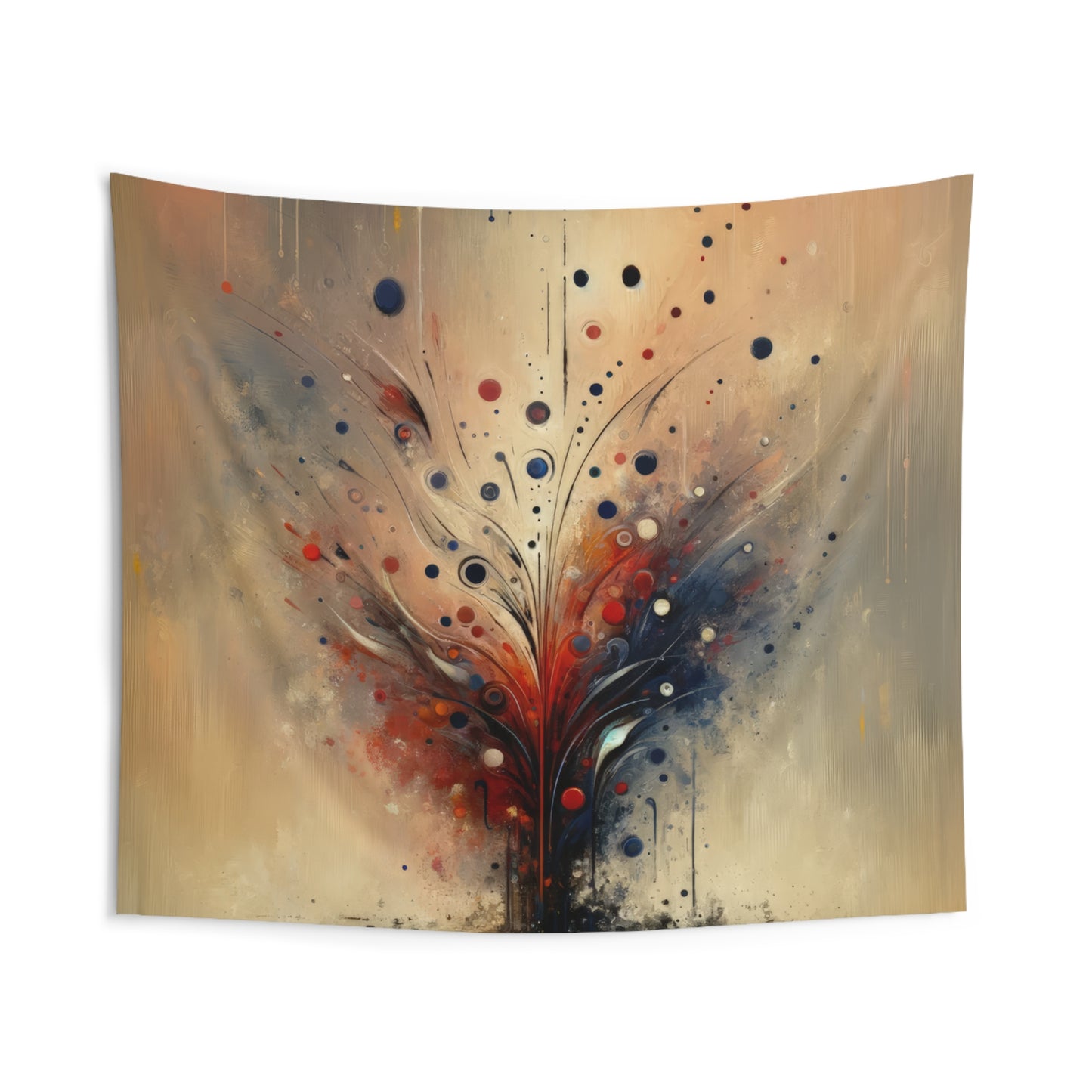 Whispering Thoughts Emergence Indoor Wall Tapestries