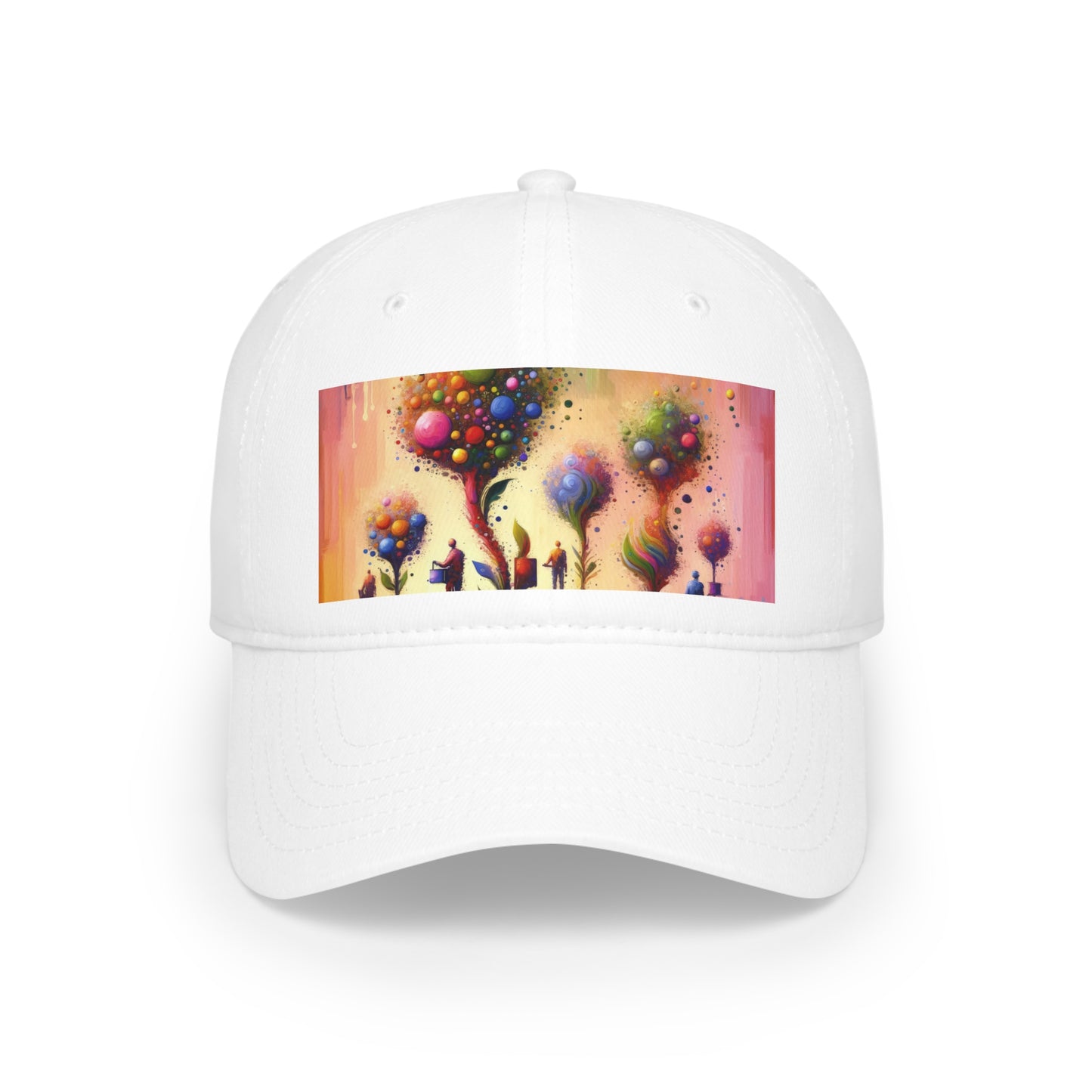 Vibrant Digital Arboriculture Low Profile Baseball Cap