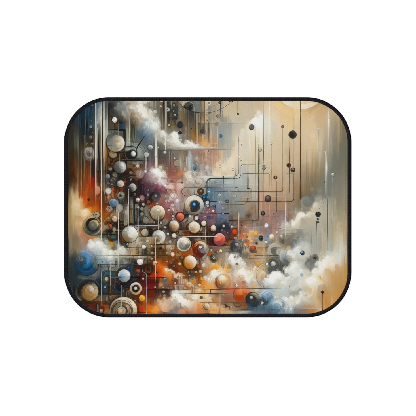 Abstract Mechanical Harmony Car Mats (Set of 4)
