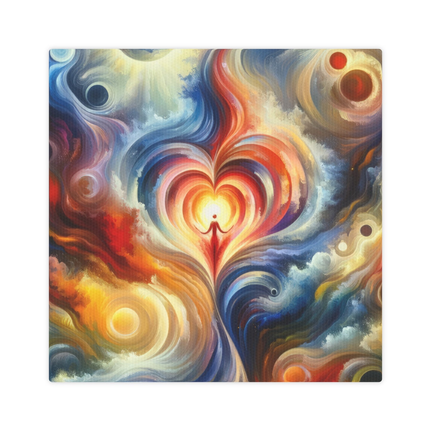 Unified Heart Journey Canvas Photo Tile