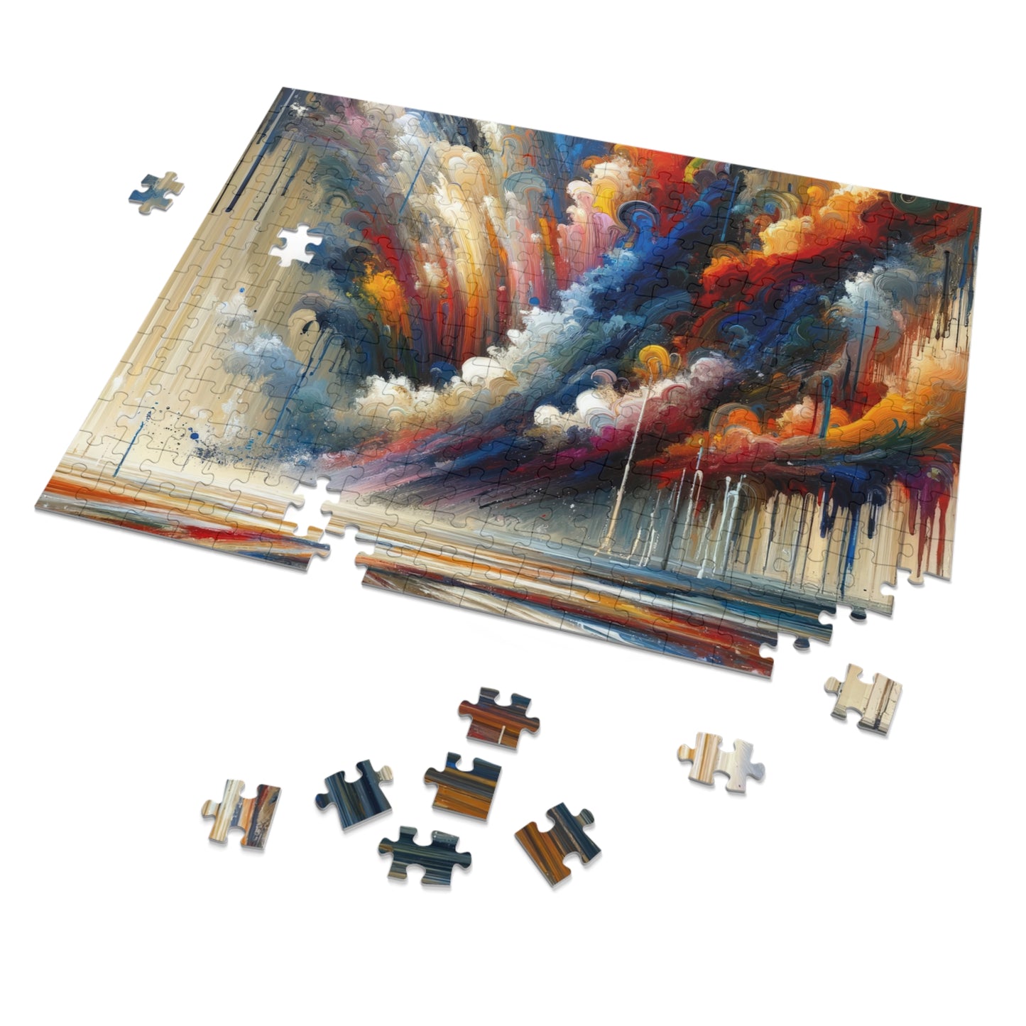 Grandiose Transformation Tachism Jigsaw Puzzle (30, 110, 252, 500,1000-Piece)