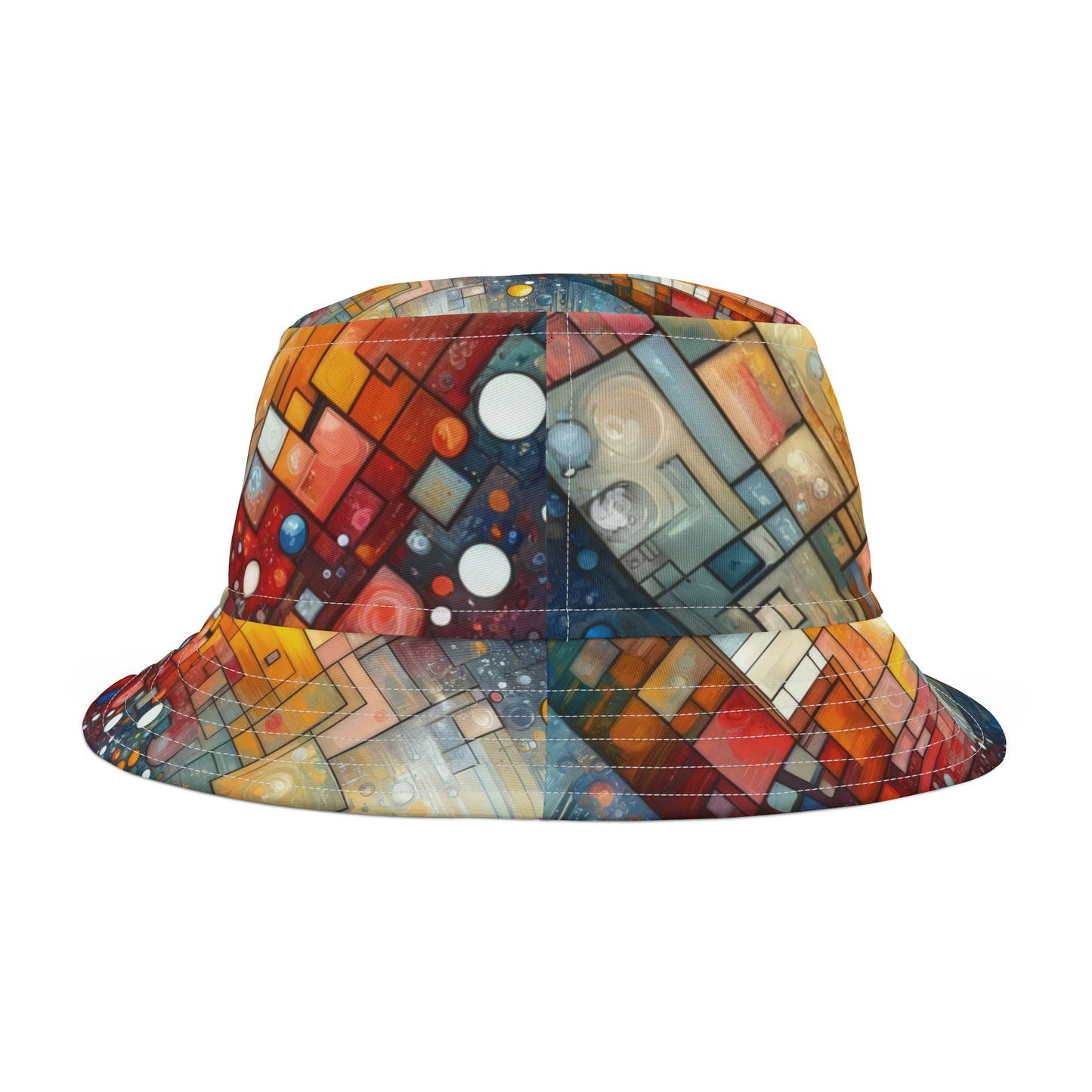 Reflective Habitation Art Bucket Hat (AOP)