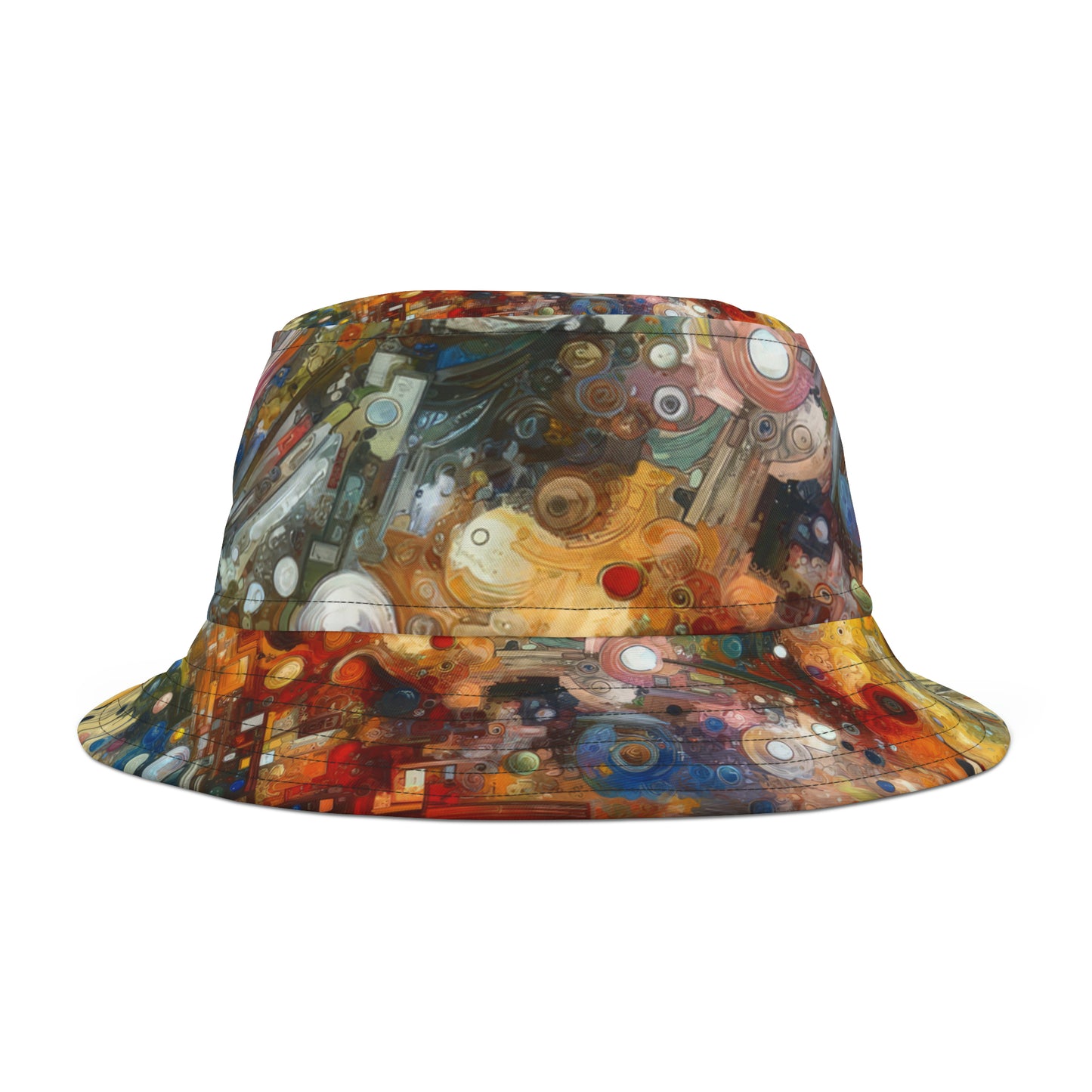 Perception Mosaic Abstract Bucket Hat (AOP)