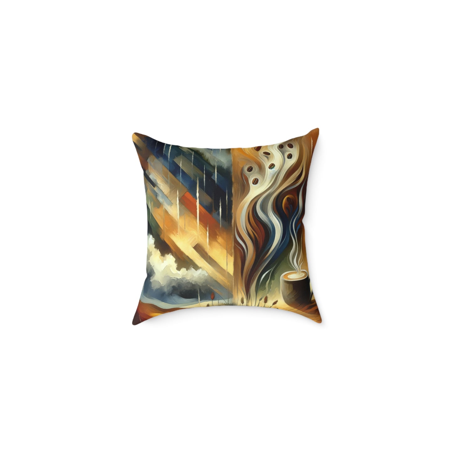 Aromatic Earth Encounter Spun Polyester Pillow