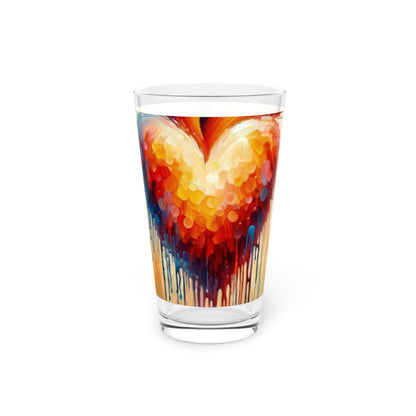 Vital Compassionate Beat Pint Glass, 16oz