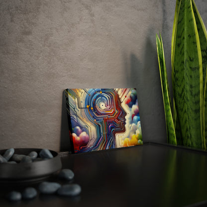 Supportive Digital Empathy Canvas Photo Tile