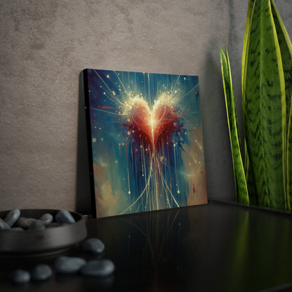 Transcendent Connection Beauty Canvas Photo Tile