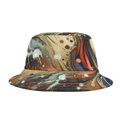 Empathic Connection Tachism Bucket Hat (AOP)