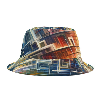 Urban Flow Interconnectedness Bucket Hat (AOP)