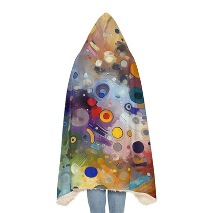 Humorous Unified Tachism Snuggle Blanket