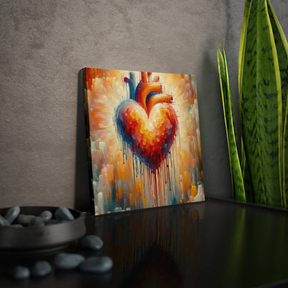 Vital Compassionate Beat Canvas Photo Tile