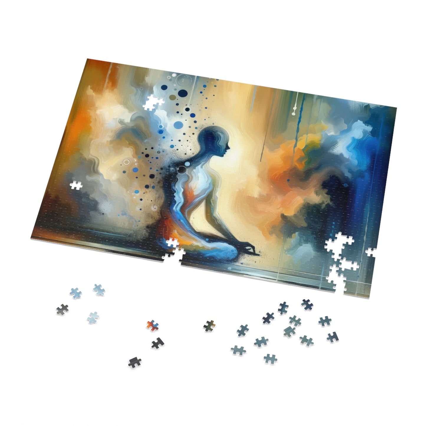 Resonance Abstract Healing Jigsaw Puzzle (30, 110, 252, 500,1000-Piece)
