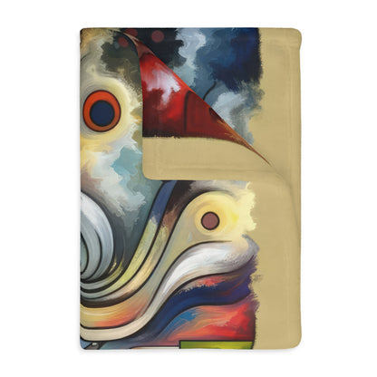Tapestry Truths Diversity Velveteen Microfiber Blanket (Two-sided print)