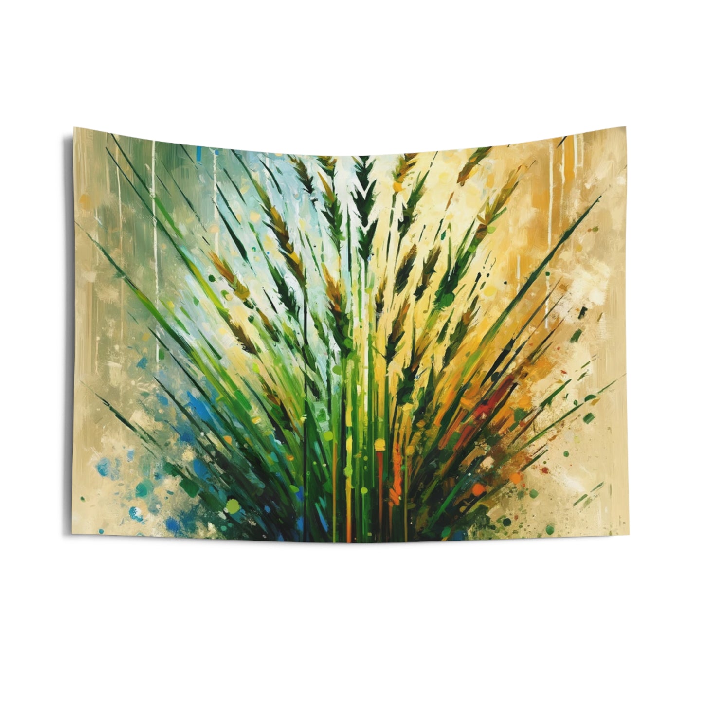 Grass Testament Change Indoor Wall Tapestries