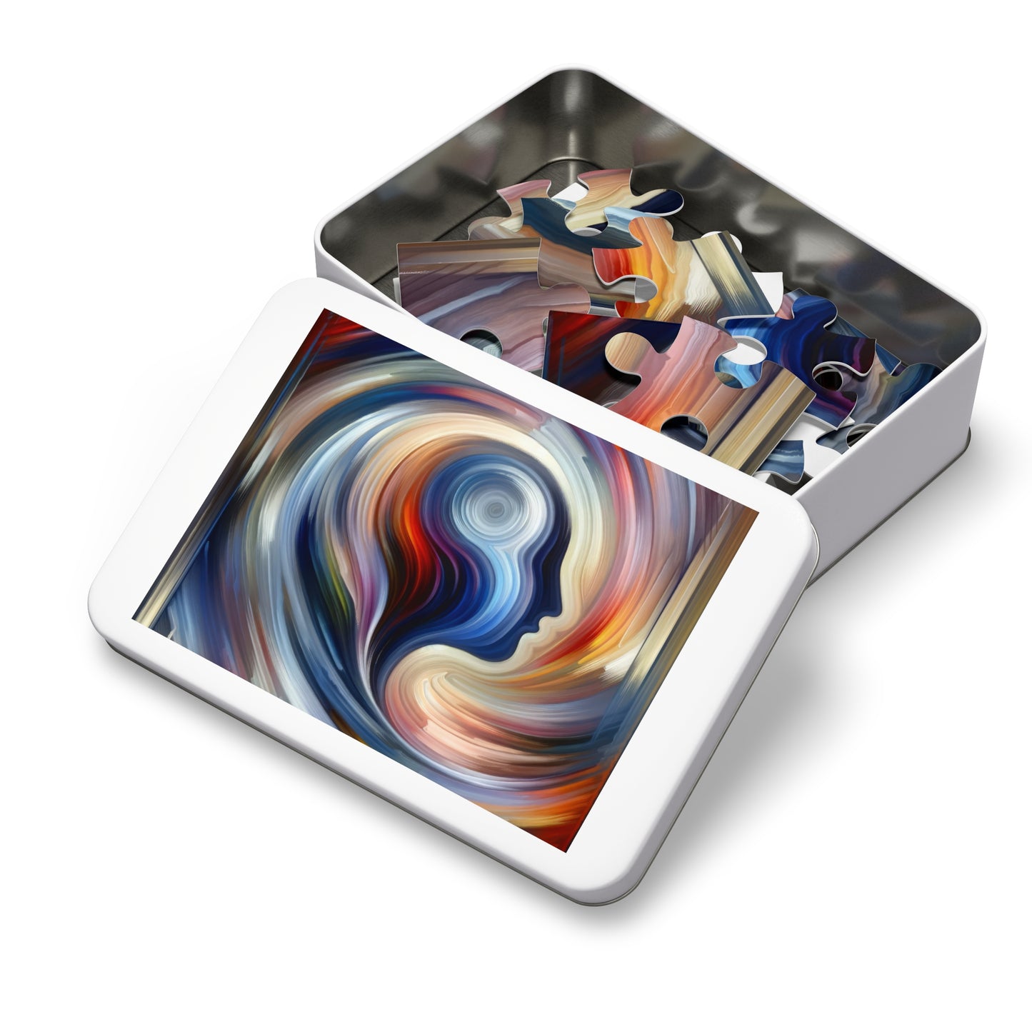Harmonious Mindset Abstract Jigsaw Puzzle (30, 110, 252, 500,1000-Piece)