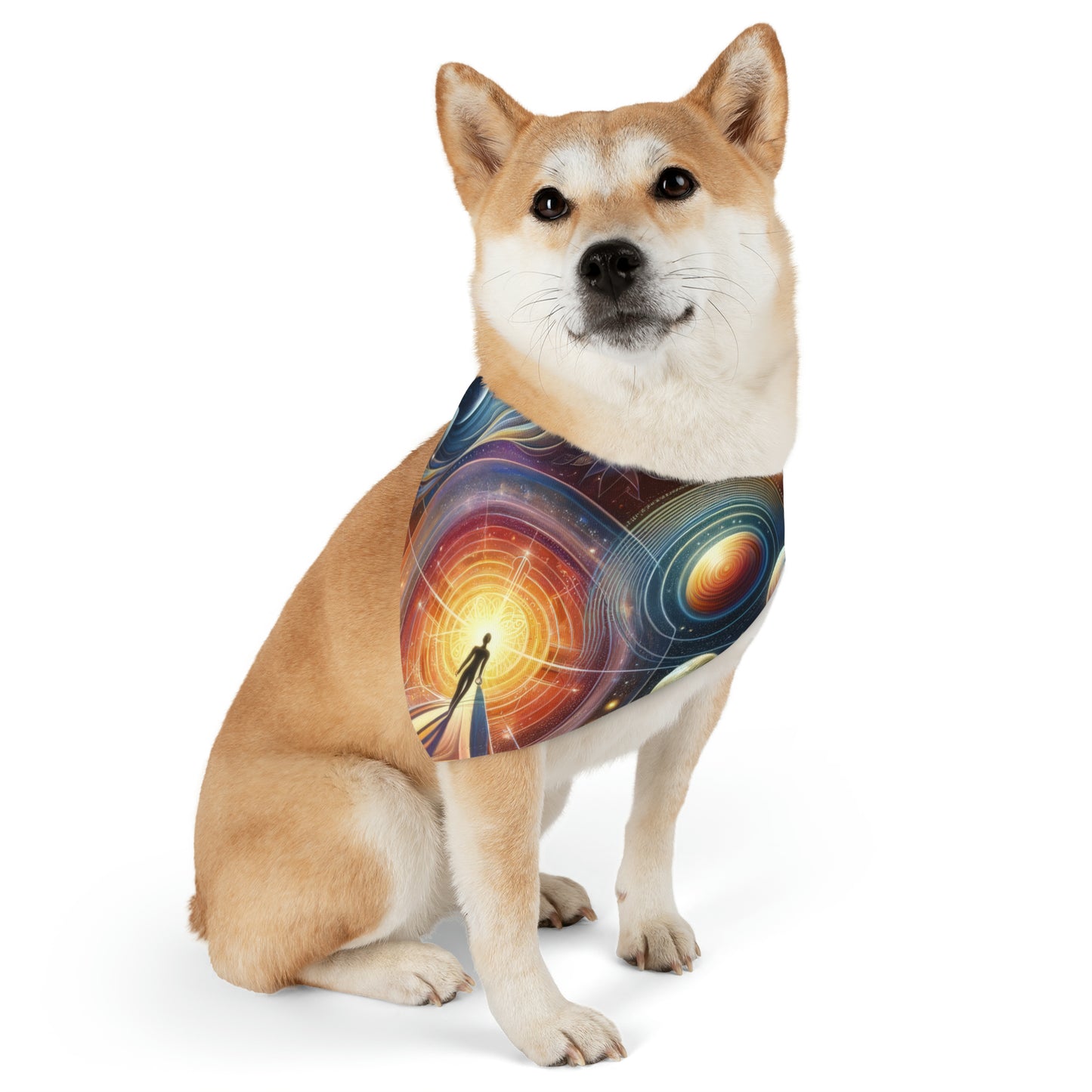 Unified Cosmic Alignment Pet Bandana Collar