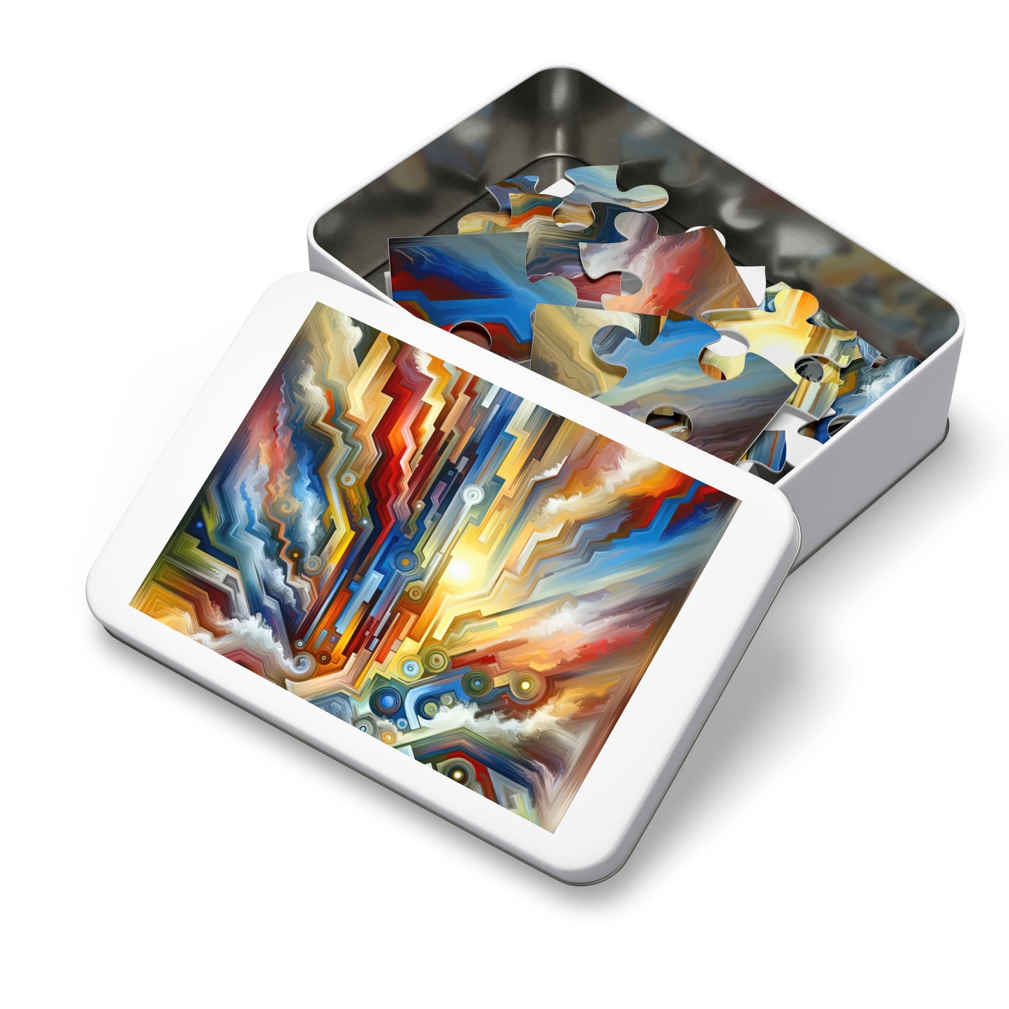 Unity Abstract Vibrancy Jigsaw Puzzle (30, 110, 252, 500,1000-Piece)