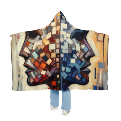 Identity Tachism Intersection Snuggle Blanket